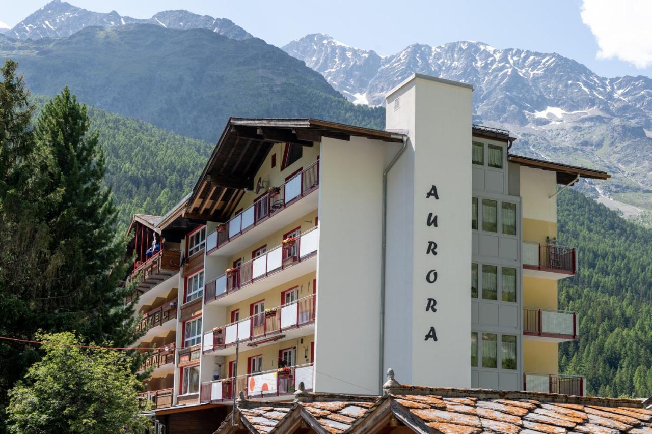 Haus Aurora Apartment Saas-Grund Exterior foto