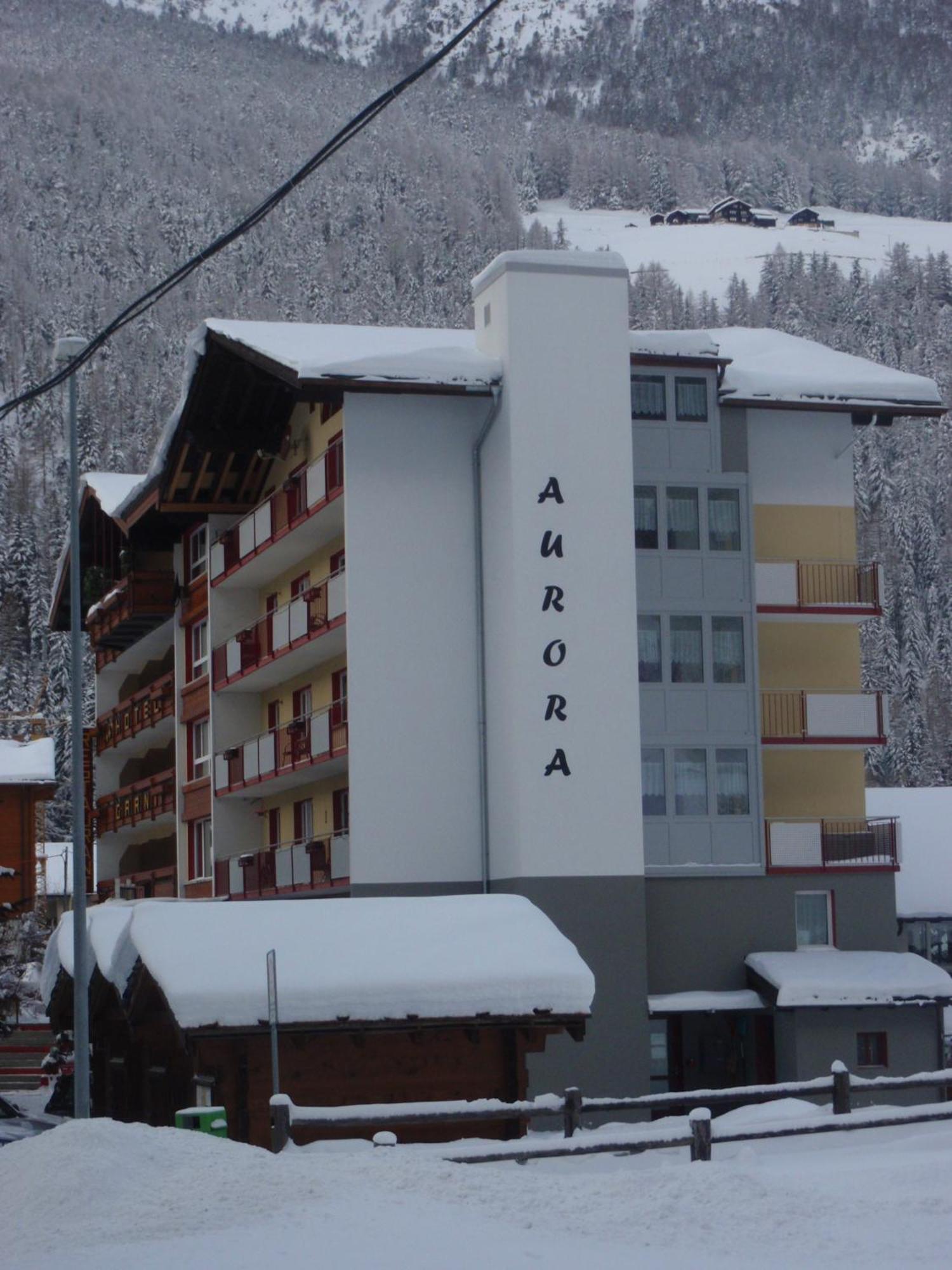 Haus Aurora Apartment Saas-Grund Exterior foto