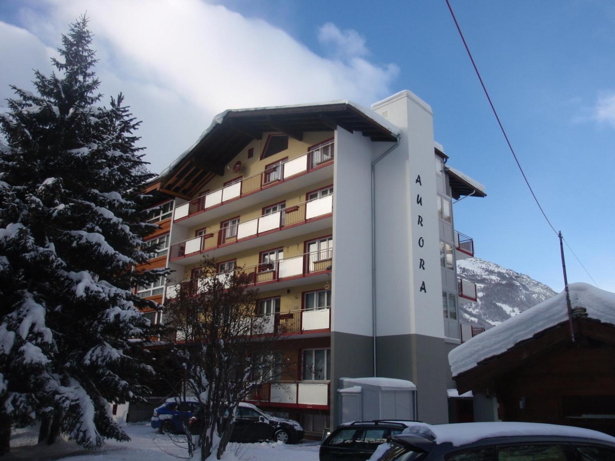 Haus Aurora Apartment Saas-Grund Exterior foto